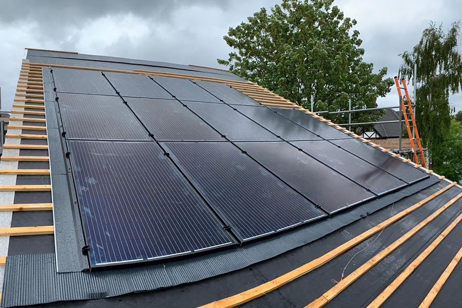 solar panel roof
