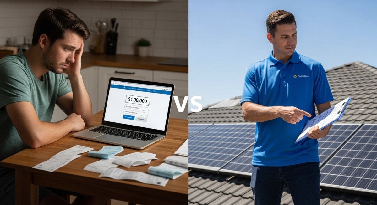 difference between solar quote and estimate