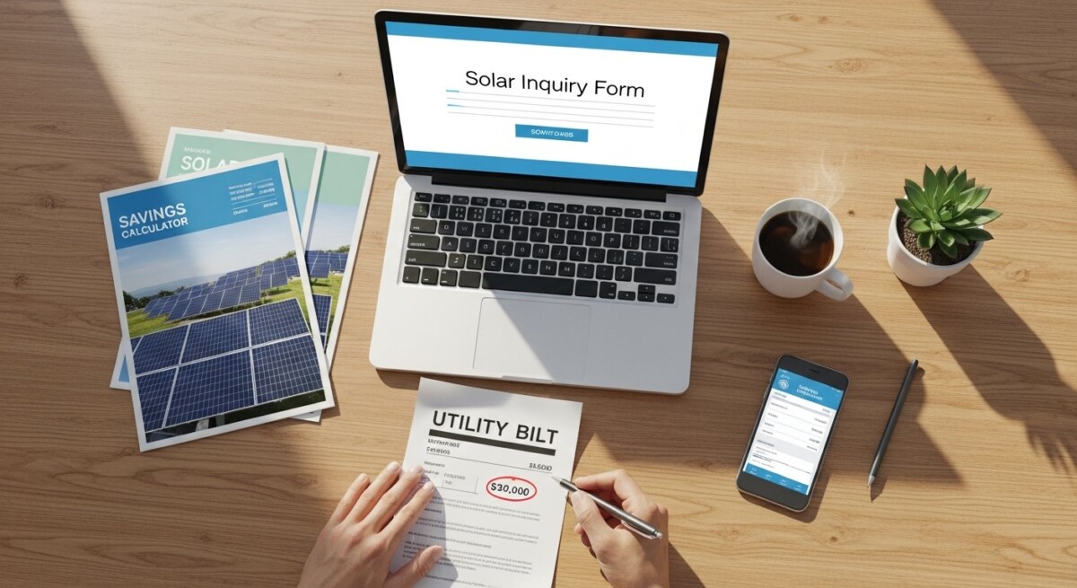 solar quote request form