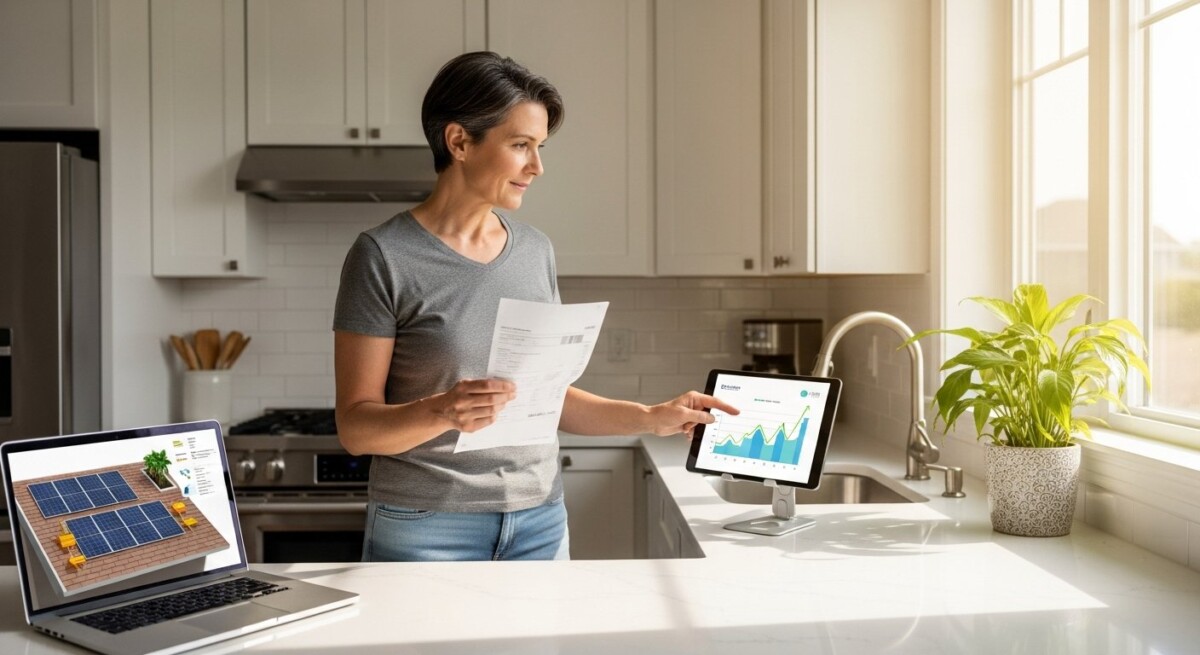 solar monthly savings estimate