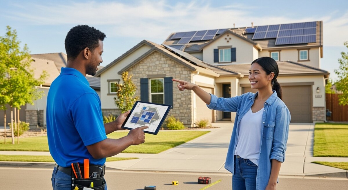 solar installation estimate request