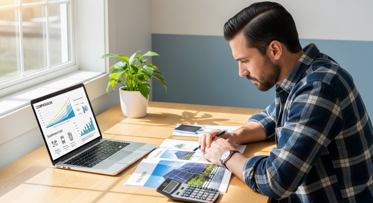 how to review solar installation proposals