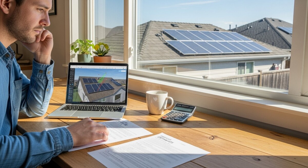 how to compare free solar estimates