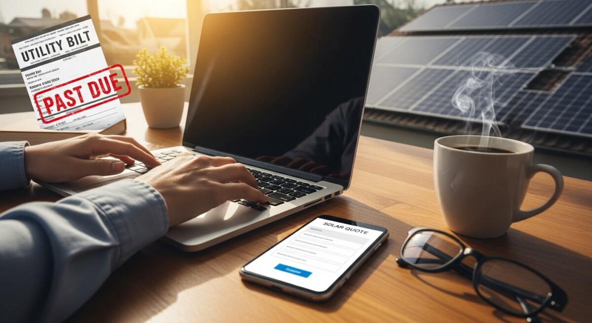 how to request solar estimate online
