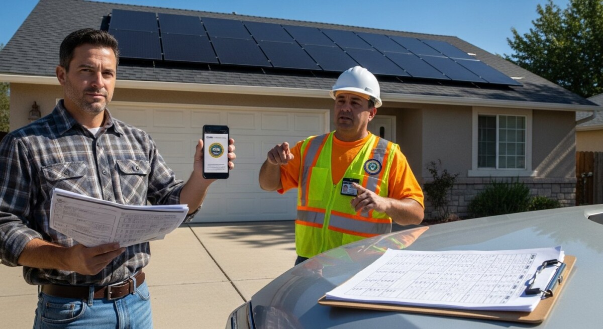 how to verify solar installer legitimacy